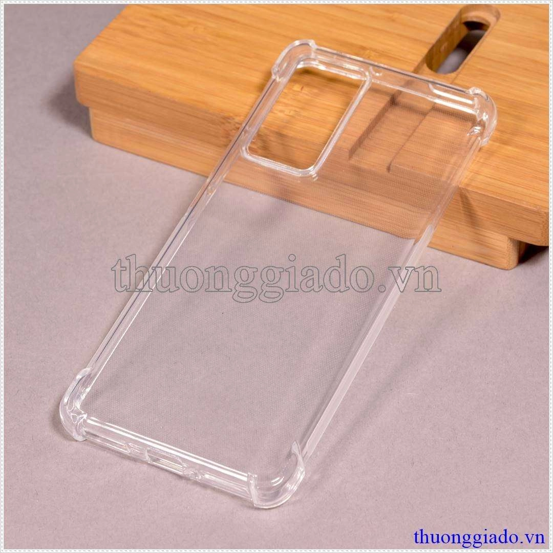 Ốp lưng dẻo Xiaomi Mi 12 Pro (Ốp lưng Silicone trong suốt tăng cường chống sốc 4 góc)